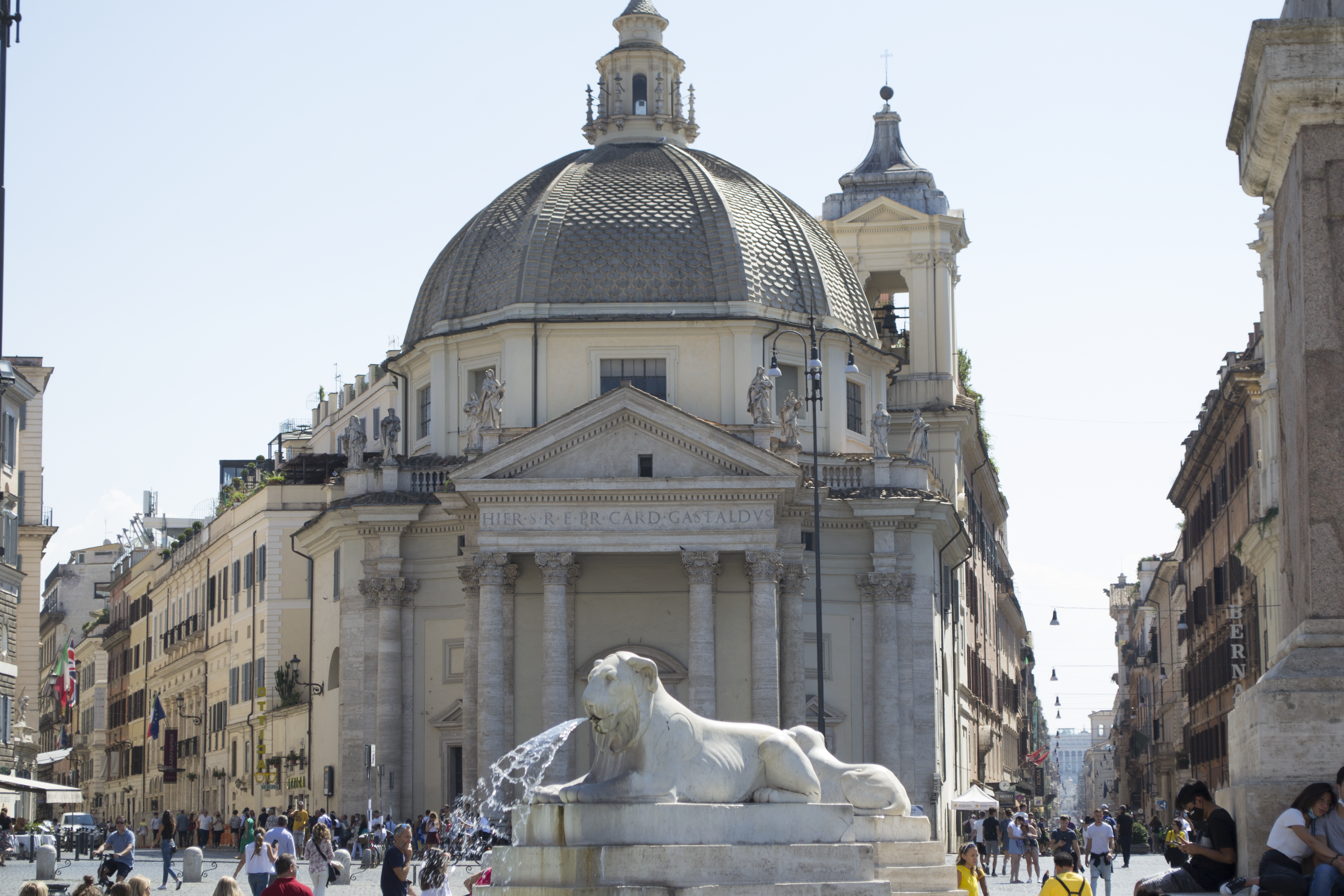 Atardecer desde el Pincio
