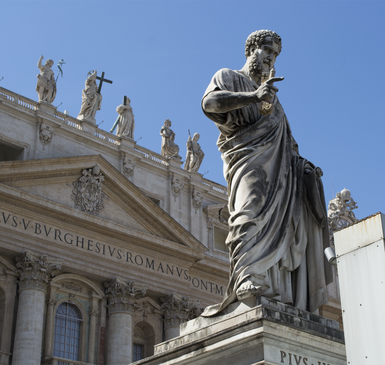 Vista aérea Plaza de San Pedro