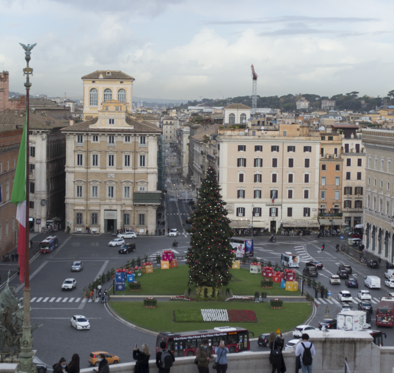 Turistas Piazza Venezia